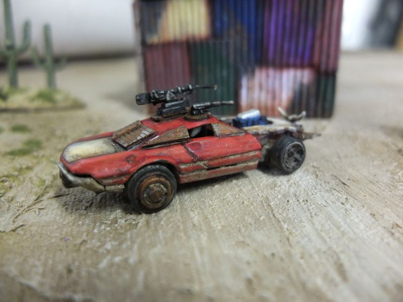 Post Apocalypse project with Hotwheels and Outrider Last vehicle 1st May